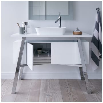 Duravit Cape Cod Waschtischunterbau stehend 120 x 57 cm mit Schrank und