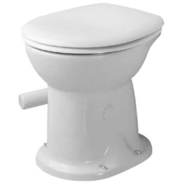 Duravit Duraplus stand WC dry toilet for flap closure