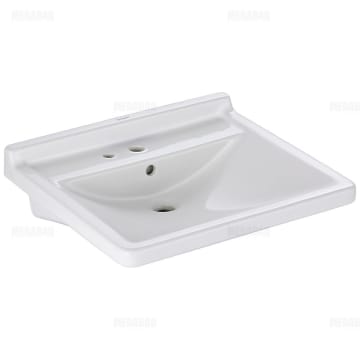 Duravit Starck 3 Waschtisch Vital 60 Cm Mit 1 Hahnloch 0309600039 Megabad Keramag icon waschtisch waschbecken handwaschbecken 60cm weiß. duravit