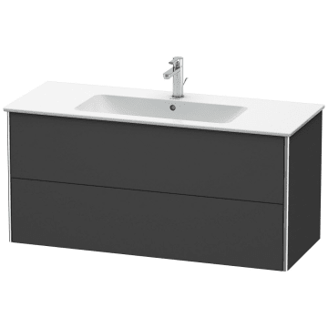 Duravit XSquare vanity unit wall hung 121 cm, with 2 drawers