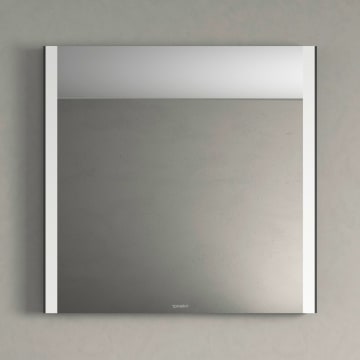 Duravit XViu Spiegel mit LED Beleuchtung 82 x 80 cm, Sensor-Version