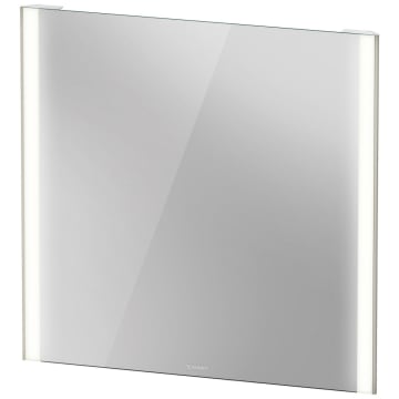 Duravit XViu Spiegel mit LED Beleuchtung 82 x 80 cm, Sensor-Version und Spiegelheizung