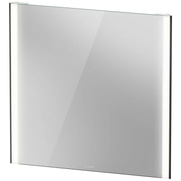 Duravit XViu Spiegel mit LED Beleuchtung 82 x 80 cm, Sensor-Version und Spiegelheizung