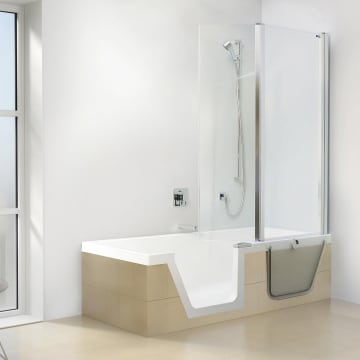 Duscholux Step In Pure Badewanne 160 X 75 Cm 608301200001 Megabad