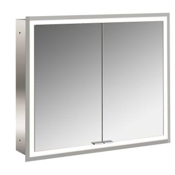 Emco asis prime Lichtspiegelschrank 80 x 70 cm Unterputzmodell