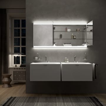 Emco Asis Prime 2 Lichtspiegelschrank 160 X 70 Cm Mit Lichtpaket