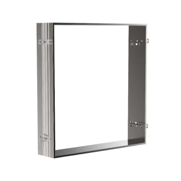 Emco Einbaurahmen für evo Einbau-Spiegelschrank 60 x 70 cm
