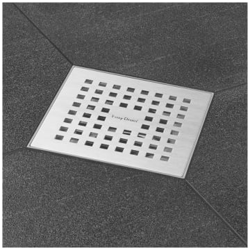 Ess Easy Drain Aqua Quattro 15x15 Bodenablauf Komplettset Aquaw