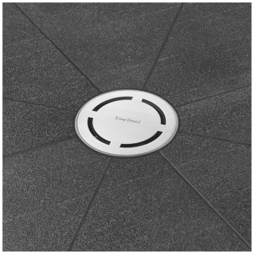 Ess Easy Drain Aqua Round O10 Bodenablauf Komplettset Aquaw Rdx10