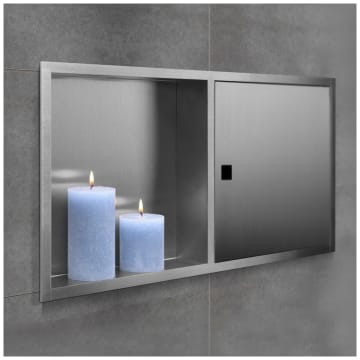 Ess Container Box 10 Wandnische Mit Tur 60 X 30 X 10 Cm Box 60x30x10 D Megabad