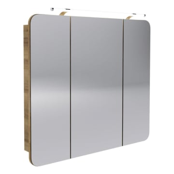 Fackelmann MILANO LED mirror cabinet 90 cm