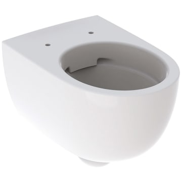 Geberit Renova Comfort wall-hung WC, low-flush, raised, closed form, Rimfree