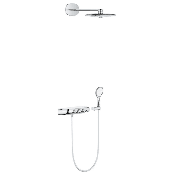 GROHE Rainshower System Smart Control 360 Duo with thermostatic mixer