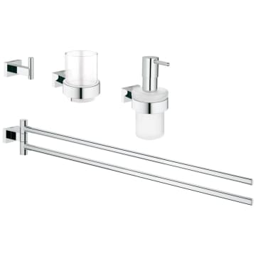 GROHE Essentials Cube Bad-Set 4 in 1