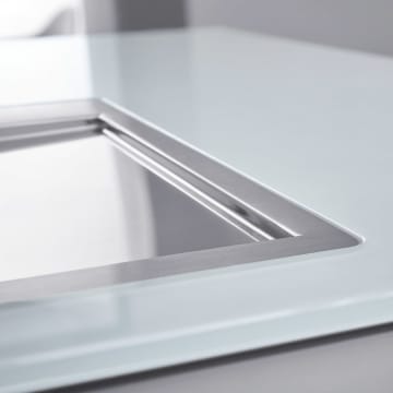 Grohe K1000 Flachenbundige Edelstahlspule 116 X 52 Cm Mit Abtropfflache Becken Links 31581sd0 Megabad