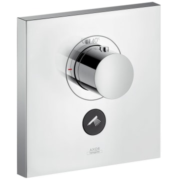 AXOR ShowerSelect Square Thermostat Highflow für 1 Verbraucher und 1 zusätzlicher Abgang