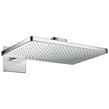AXOR ShowerSolutions overhead shower 460 / 300 2jet with shower arm and square rosette