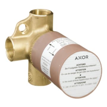 AXOR basic body for Trio flush-mounted shut-off and diverter valve