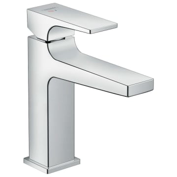 hansgrohe Metropol Waschtischmischer 110 CoolStart mit Hebelgriff und Push-Open Ablaufgarnitur