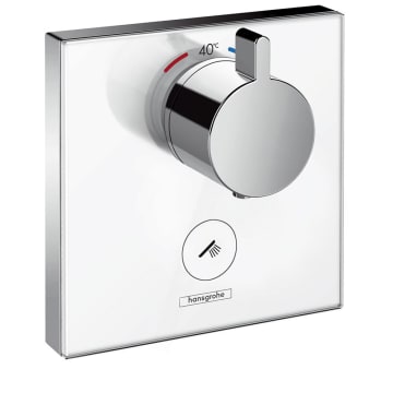 hansgrohe ShowerSelect Glas Thermostat Highflow Unterputz für 1 Verbraucher
