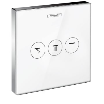 hansgrohe ShowerSelect Glas Ventil Unterputz für 3 Verbraucher