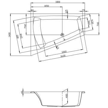 Standard Badewanne Abmessungen