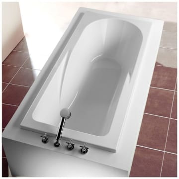 Hoesch Regatta 180 X 80 Cm Rechteckwanne Mit Duschzone 6460 Megabad