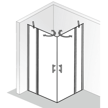 Hsk Favorit Nova Eckeinstieg 4 Teilig 90 X 75 X 195 Cm 126016 01