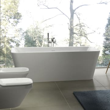 Ideal Standard Tonic Ii Freistehende Korperform Badewanne 180 X 80 Cm Inkl Ab Und Uberlauflaufgarnitur E398101 Megabad