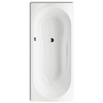 Kaldewei Vaio Set 956 Badewanne 160 x 70 cm mit Überlauf links