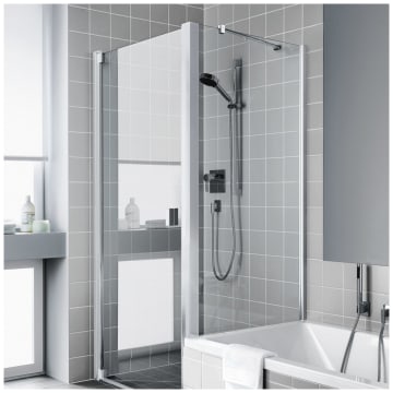 Kermi Raya Seitenwand Verkurzt 80 Cm Auf Badewanne Fur Eckeinbau Oder U Kabine Ratvd080171ak Megabad