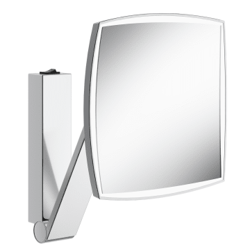 Keuco iLook-move Kosmetikspiegel rechteckig, 5-fach Vergrößerung, LED Beleuchtung, Wandmodell