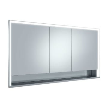Keuco Royal Lumos Wandeinbau Spiegelschrank 140 x 73,5 cm, offene Ablage