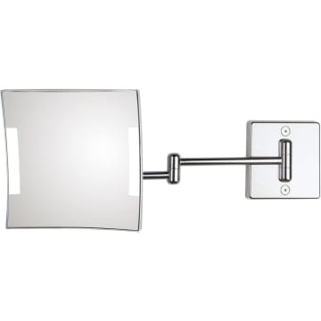 Koh-I-Noor QUADROLO LED-Kosmetikspiegel mit festem Netzanschluss