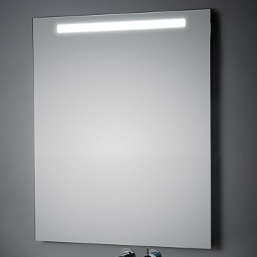 Koh-I-Noor Comfort Line LED Spiegel mit Oberbeleuchtung 60 x 60 cm