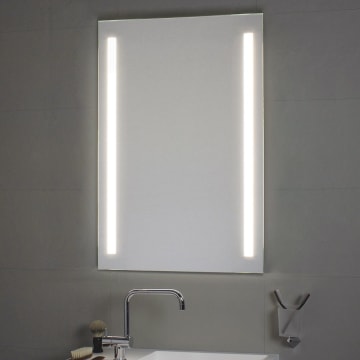 Koh-I-Noor Spiegel 60 x 90 cm mit seitlicher LED-Beleuchtung