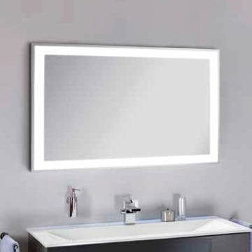 Lanzet P5 Spiegelelement 138 x 84 cm mit indirekter LED Beleuchtung und Lichttemperatureinstellung