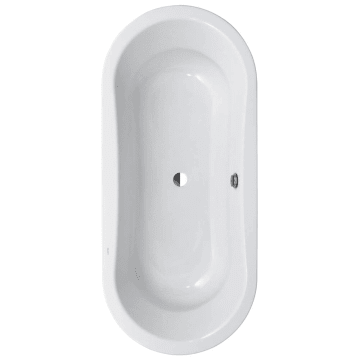 LAUFEN Thallium Duo Oval Einbau-Badewanne 180 cm