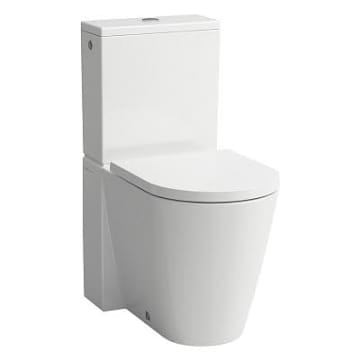 LAUFEN Kartell Stand-WC-Kombination spülrandlos, Tiefspüler