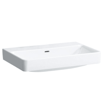 LAUFEN Pro S washbasin 70 cm without tap hole, with overflow