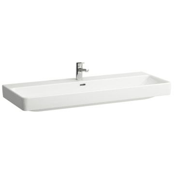 LAUFEN Pro S Waschtisch 120 cm unterbaufähig ohne Hahnloch, mit Überlauf