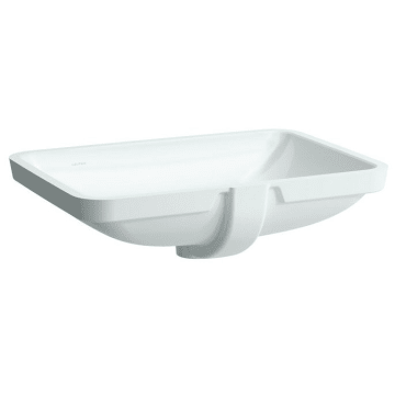 LAUFEN Pro S built-in washbasin from below 59.5 cm, without tap hole, with overflow