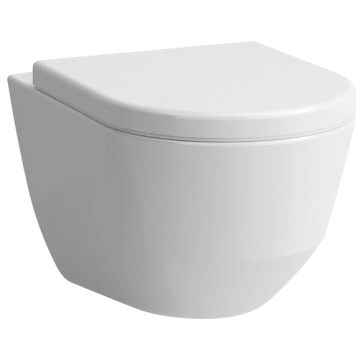 LAUFEN Pro Wand-WC-Flachspüler mit geschlossenem Spülrand