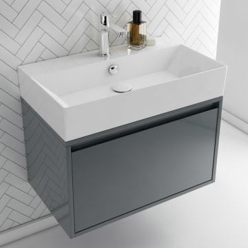 Pure 2.0 Waschtisch mit Unterschrank 70 cm mit einem Auszug