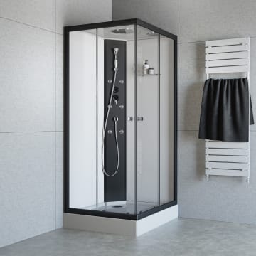 Megabad Planplus Home Komplettdusche Eckeinstieg 90 X 90 X 215 Cm