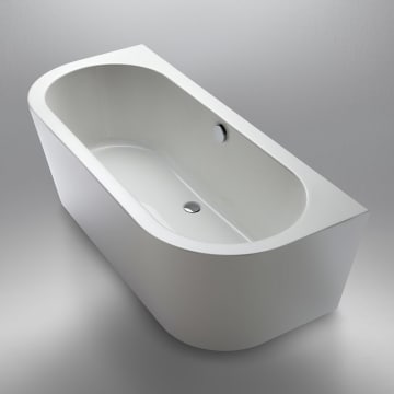 Steinkamp Living Freistehende Vorwand Badewanne 180 X 80 Cm St010w Megabad