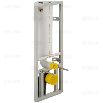 Missel Kompakt-Spülrohr MSR DN 100 6 Liter Eckspülkasten für Wand-WC