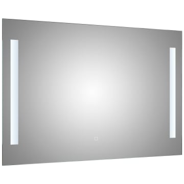 Pelipal S34 LED Spiegel 110 x 70 cm Lichtausschnitt links und rechts