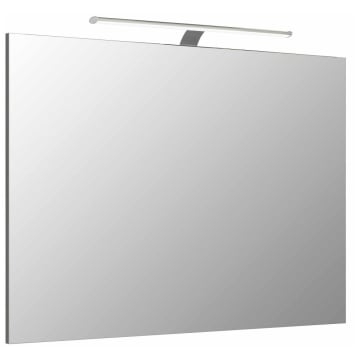 Pelipal Serie 6110 (Solitaire) Flächenspiegel 120 cm, inkl. LED-Aufsatzleuchte