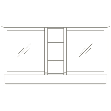 Pelipal Solitaire 9030 Spiegelschrank 158 5 Cm Led Beleuchtung Im
